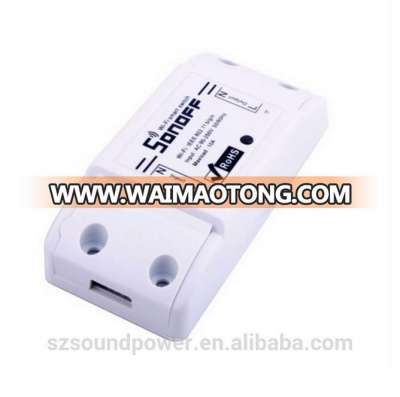 shenzhen smart home 110v-250v OR dc 12V wifi wireless sonoff smart switch sonoff basic wifi wireless 2200w